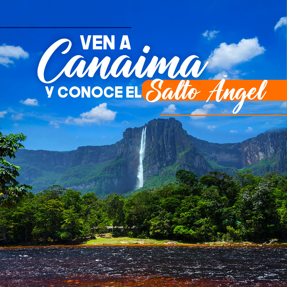 Ven a Canaima y conoce el Salto Ángel